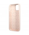 Guess GUHCP13SSLTGP iPhone 13 mini 5.4" pink/pink hardcase Silicone Triangle