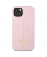 Guess GUHCP13SSLTGU iPhone 13 mini 5.4" purple/purple hardcase Silicone Triangle