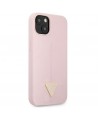 Guess GUHCP13SSLTGU iPhone 13 mini 5.4" purple/purple hardcase Silicone Triangle