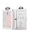 Guess GUHCP13SSLTGU iPhone 13 mini 5.4" purple/purple hardcase Silicone Triangle