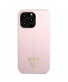 Guess GUHCP13XSLTGU iPhone 13 Pro Max 6.7" purple/purple hardcase Silicone Triangle