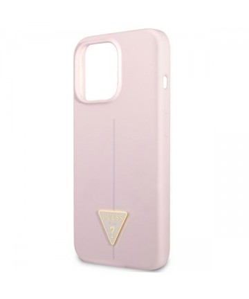 Guess GUHCP13XSLTGU iPhone 13 Pro Max 6.7" purple/purple hardcase Silicone Triangle