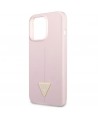 Guess GUHCP13XSLTGU iPhone 13 Pro Max 6.7" purple/purple hardcase Silicone Triangle