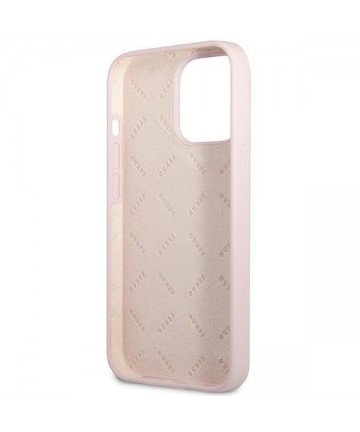 Guess GUHCP13XSLTGU iPhone 13 Pro Max 6.7" purple/purple hardcase Silicone Triangle