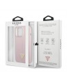 Guess GUHCP13XSLTGU iPhone 13 Pro Max 6.7" purple/purple hardcase Silicone Triangle