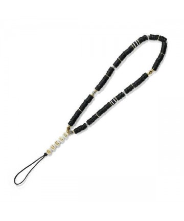 Guess pendant GUSTPEARK Phone Strap black/black Heishi Beads