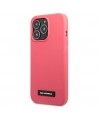 Karl Lagerfeld Silicone Plaque Case for iPhone 13 Pro / iPhone 13 - Fuchsia