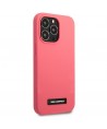 Karl Lagerfeld Silicone Plaque Case for iPhone 13 Pro / iPhone 13 - Fuchsia