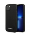 Karl Lagerfeld Silicone Plaque Case for iPhone 13 mini - Black