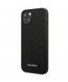Karl Lagerfeld Silicone Plaque Case for iPhone 13 mini - Black