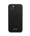 Karl Lagerfeld Silicone Plaque Case for iPhone 13 mini - Black