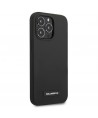 Karl Lagerfeld Silicone Plaque Case for iPhone 13 Pro Max - Black