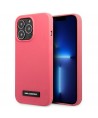 Karl Lagerfeld Silicone Plaque Case for iPhone 13 Pro Max - Fuchsia