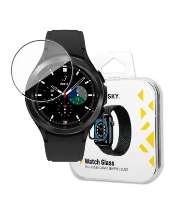 Wozinsky Watch Glass hybrid glass for Samsung Galaxy Watch 4/5 44 mm black
