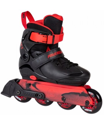 POWERSLIDE Jet Black adj. Πατίνια Αυξομειούμενα - Μαύρο