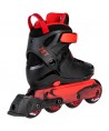 POWERSLIDE Jet Black adj. Πατίνια Αυξομειούμενα - Μαύρο
