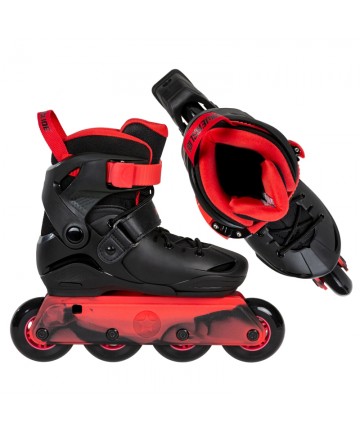 POWERSLIDE Jet Black adj. Πατίνια Αυξομειούμενα - Μαύρο