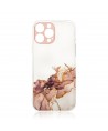 Marble Case for iPhone 13 Pro Max Gel Cover Marble Brown