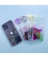 Marble Case for iPhone 13 Pro Max Gel Cover Marble Brown