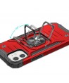 Wozinsky Ring Armor case for iPhone 14 Plus armored cover magnetic holder ring red