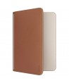 Uniq Belmont Passport Case with Apple Find My RFID Blocking Caramel Beige