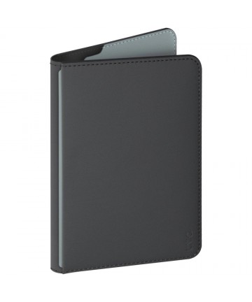Uniq Belmont Passport Case with Apple Find My RFID Blocking Gray Blue
