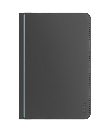 Uniq Belmont Passport Case with Apple Find My RFID Blocking Gray Blue