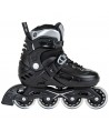 POWERSLIDE Khaan Junior NXT Black Πατίνια Αυξομειούμενα - Μαύρο/Ασημί