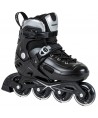 POWERSLIDE Khaan Junior NXT Black Πατίνια Αυξομειούμενα - Μαύρο/Ασημί