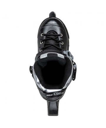 POWERSLIDE Khaan Junior NXT Black Πατίνια Αυξομειούμενα - Μαύρο/Ασημί
