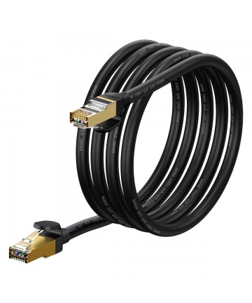 Baseus Speed Seven network cable RJ45 10Gbps 2m black (WKJS010301)