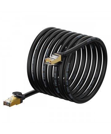 Baseus Speed Seven network cable RJ45 10Gbps 10m black (WKJS010701)