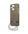 Guess GUHCP13LHTSGSK iPhone 13 Pro / 13 6.1" black/black hardcase Translucent Stap