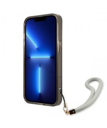 Guess GUHCP13SHTSGSK iPhone 13 mini 5.4" black/black hardcase Translucent Stap