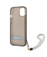 Guess GUHCP13SHTSGSK iPhone 13 mini 5.4" black/black hardcase Translucent Stap