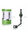 Adjustable car rearview mirror holder for smartphone