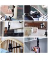 Adjustable car rearview mirror holder for smartphone