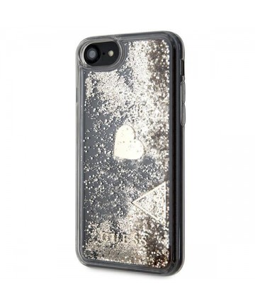 Guess GUOHCI8GLHFLGO iPhone 7/8/SE 2020 /SE 2022 gold/gold hard case Glitter Charms