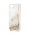 Guess GUOHCI8GLHFLGO iPhone 7/8/SE 2020 /SE 2022 gold/gold hard case Glitter Charms