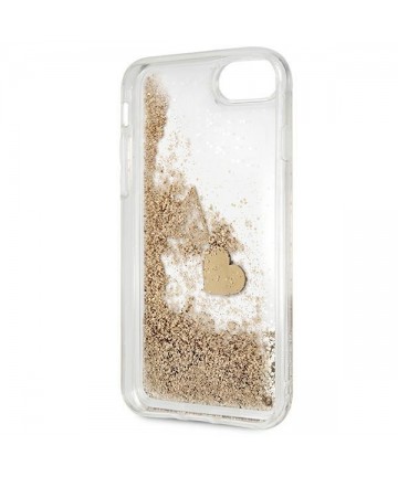 Guess GUOHCI8GLHFLGO iPhone 7/8/SE 2020 /SE 2022 gold/gold hard case Glitter Charms