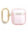 Guess GUA2HHTSP AirPods cover pink/pink Strap Collection
