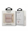 Guess GUA2HHTSP AirPods cover pink/pink Strap Collection