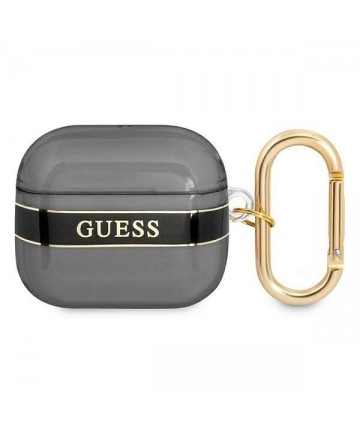 Guess GUA3HHTSK AirPods 3 cover black/black Strap Collection