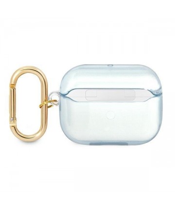Guess GUAPHHTSB AirPods Pro cover blue/blue Strap Collection
