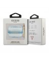 Guess GUAPHHTSB AirPods Pro cover blue/blue Strap Collection