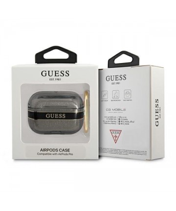 Guess GUAPHHTSK AirPods Pro cover black/black Strap Collection