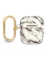 Guess GUA2HCHMAG AirPods cover grey/grey Marble Strap Collection