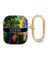 Guess GUA2HHFLB AirPods cover blue/blue Flower Strap Collection