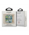 Guess GUA2HHFLN AirPods cover green/green Flower Strap Collection