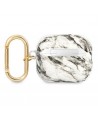 Guess GUA3HCHMAG AirPods 3 cover grey/grey Marble Strap Collection